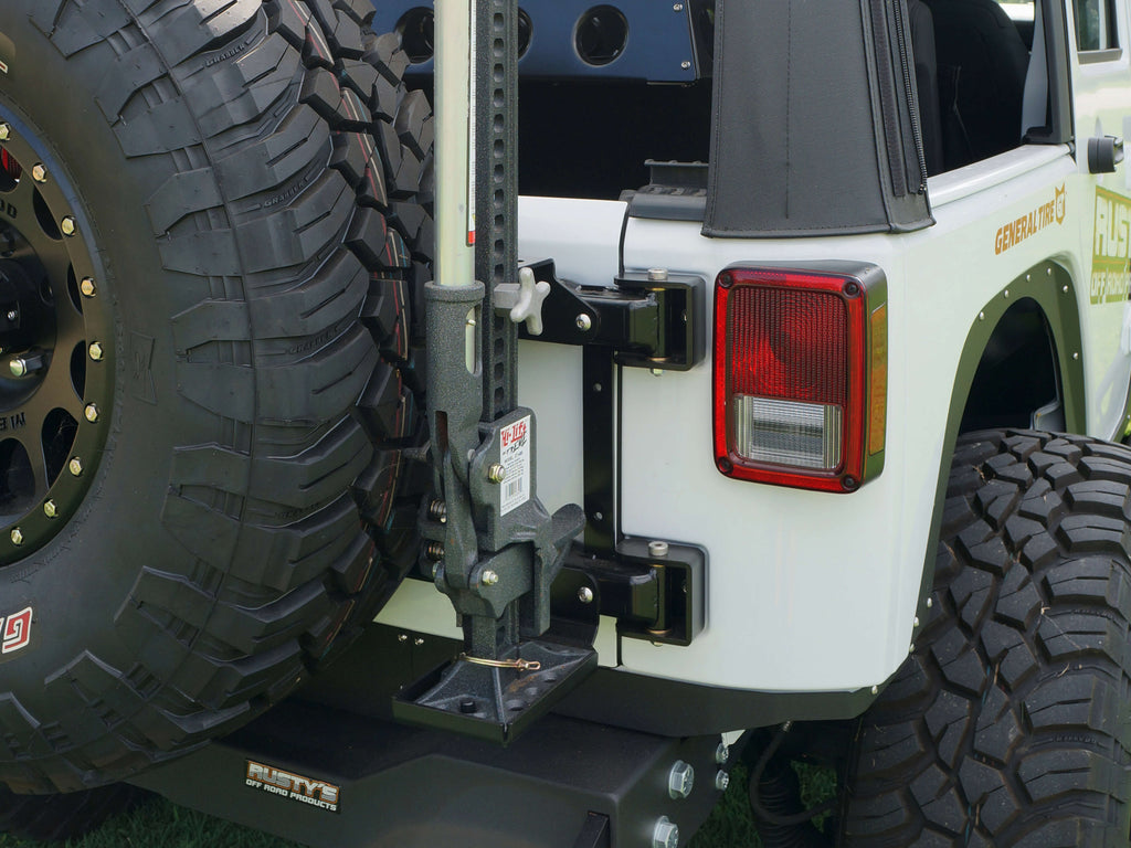 Rusty's Off Road Products Rusty's Hi-Lift Jack Mount - JK Wrangler