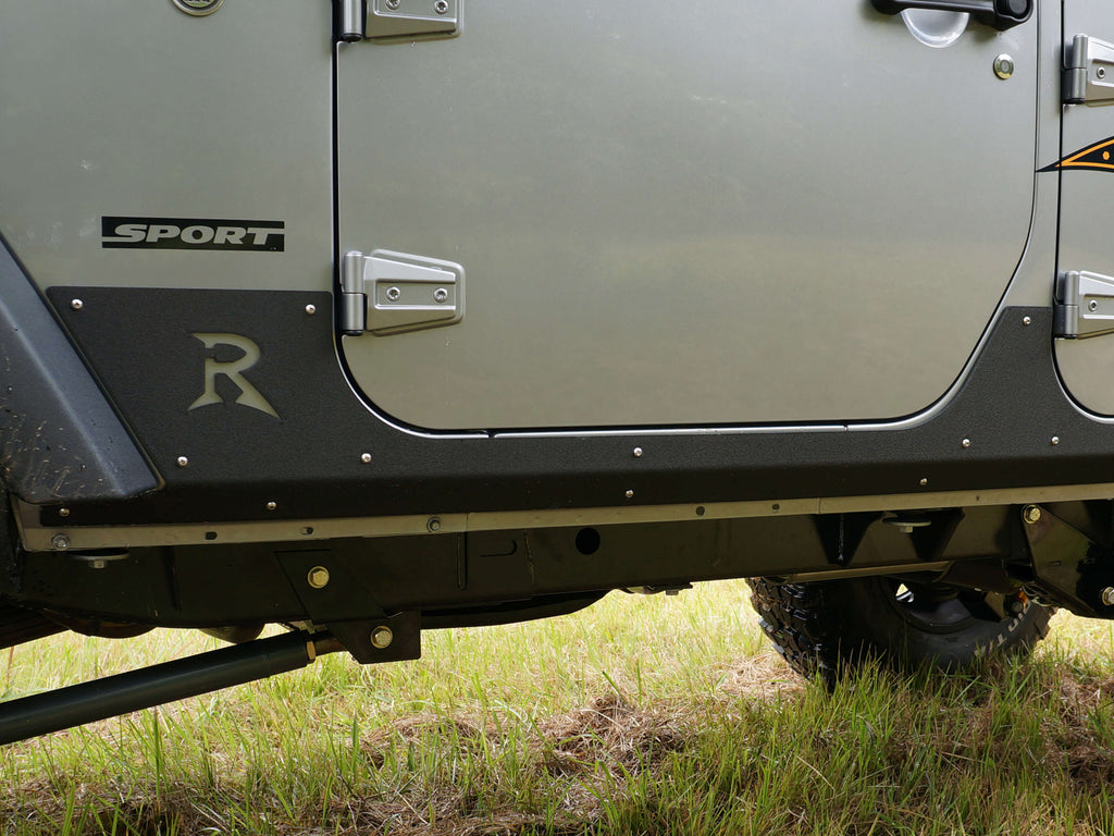 Rusty's Off Road Products Skid Plates Rusty's JK Rocker Sliders - 2-Door - 07-18