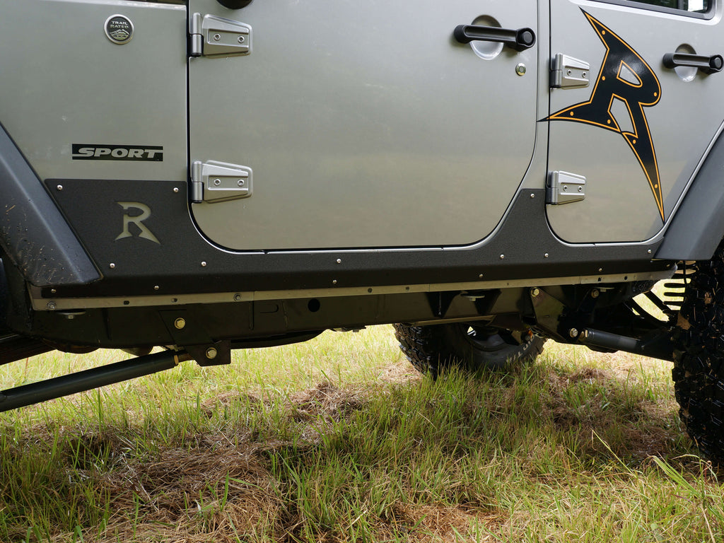 Rusty's Off Road Products Skid Plates Rusty's JK Rocker Sliders - 4-Door - 07-18