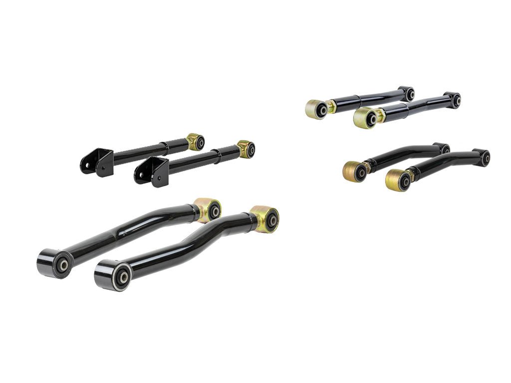 Rusty's Off Road Products Rusty's JK Wrangler Control Arm Package - Forged Rubber Ends