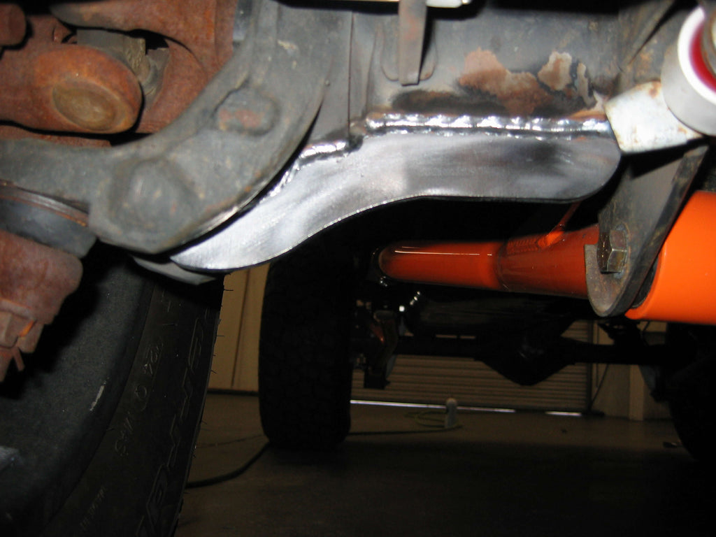 Rusty's Off Road Products Rusty's JK Wrangler Dana 30 Axle Gusset Kit