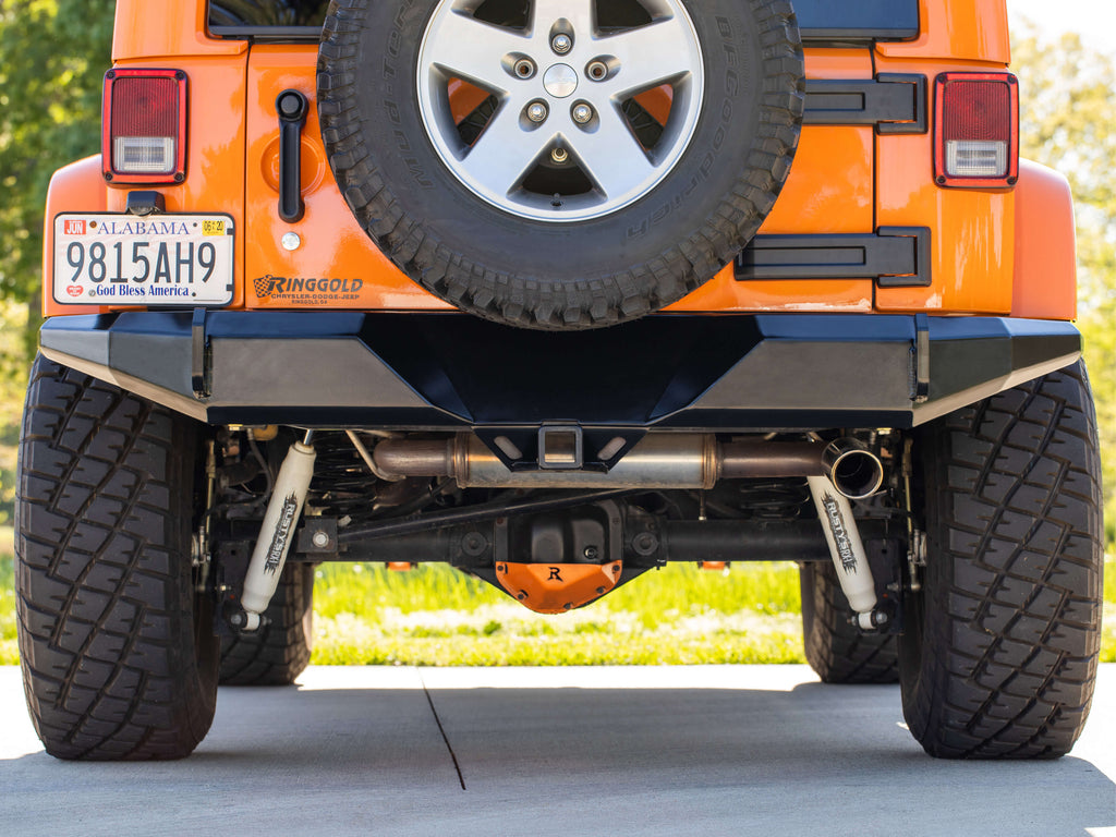 Rusty's Off Road Products Rusty's JK Wrangler Rear Full Width Trail Bumper - Series 2