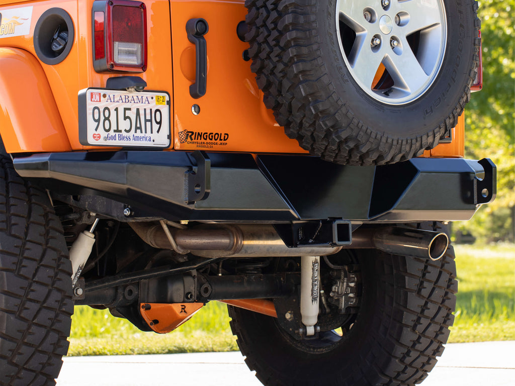 Rusty's Off Road Products Rusty's JK Wrangler Rear Full Width Trail Bumper - Series 2