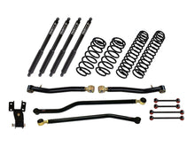 Load image into Gallery viewer, Rusty's Off Road Products Front Lower Control Arms w/ Forged Rubber End - High Clearance (JLJT) - (SKU: RC-CA211HC-JLJT) / RX800 Series (SKU: R-818 / R-818) / 2018 - 2023 Gasoline Engine Rusty's JL Wrangler 3" Basic Kit
