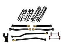 Load image into Gallery viewer, Rusty&#39;s Off Road Products Front and Rear Adjustable Lower Control Arms with Forged Rubber Ends (SKU: RC-CA211HC-JLJT / RC-CA212-JKJL) / No Shocks Supplied / 2018 - 2023 Gasoline Engine Rusty&#39;s JL Wrangler 3&quot; Performance Kit
