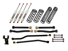 Load image into Gallery viewer, Rusty&#39;s Off Road Products Front and Rear Adjustable Lower Control Arms with Forged Rubber Ends (SKU: RC-CA211HC-JLJT / RC-CA212-JKJL) / RX100 Series (SKU: R-123 / R-118) / 2018 - 2023 Gasoline Engine Rusty&#39;s JL Wrangler 3&quot; Performance Kit