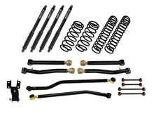 Load image into Gallery viewer, Rusty&#39;s Off Road Products Front and Rear Adjustable Lower Control Arms with Forged Rubber Ends (SKU: RC-CA211HC-JLJT / RC-CA212-JKJL) / RX800 Series (SKU: R-818 / R-818) / 2018 - 2023 Gasoline Engine Rusty&#39;s JL Wrangler 3&quot; Performance Kit