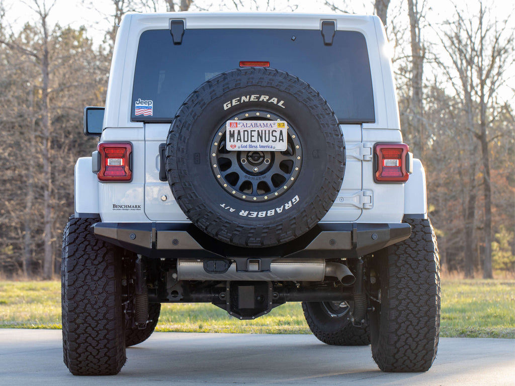 Rusty's Off Road Products Rusty's JL Wrangler Rear Full Width Trail Bumper - Series 2
