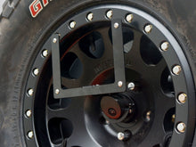 Load image into Gallery viewer, Rusty's Off Road Products Rusty's License Plate Relocation Bracket for JBJL6767 Tire Carrier - JL Wrangler
