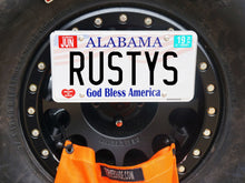 Load image into Gallery viewer, Rusty's Off Road Products Rusty's License Plate Relocation Bracket - JL Wrangler