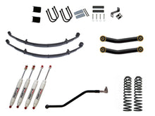 Load image into Gallery viewer, Rusty's Off Road Products RX100 Series (SKU: RX-36 / RX-11) / Fixed Lower Control Arms (SKU: RC-CA111-UV) / Dana 35 / Dana 44 (SKU: RC-UB-2) Rusty's MJ Comanche 4.5" Spring Pack Kit