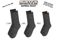 Load image into Gallery viewer, Rusty&#39;s Off Road Products Socks Rusty&#39;s Off-Road Sock &quot;Concrete&quot;