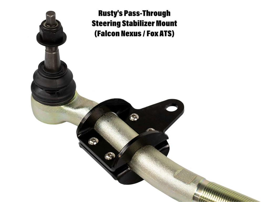 Rusty's Off Road Products Rusty's Pass-Through Steering Stabilizer Mount (Falcon Nexus / Fox ATS)