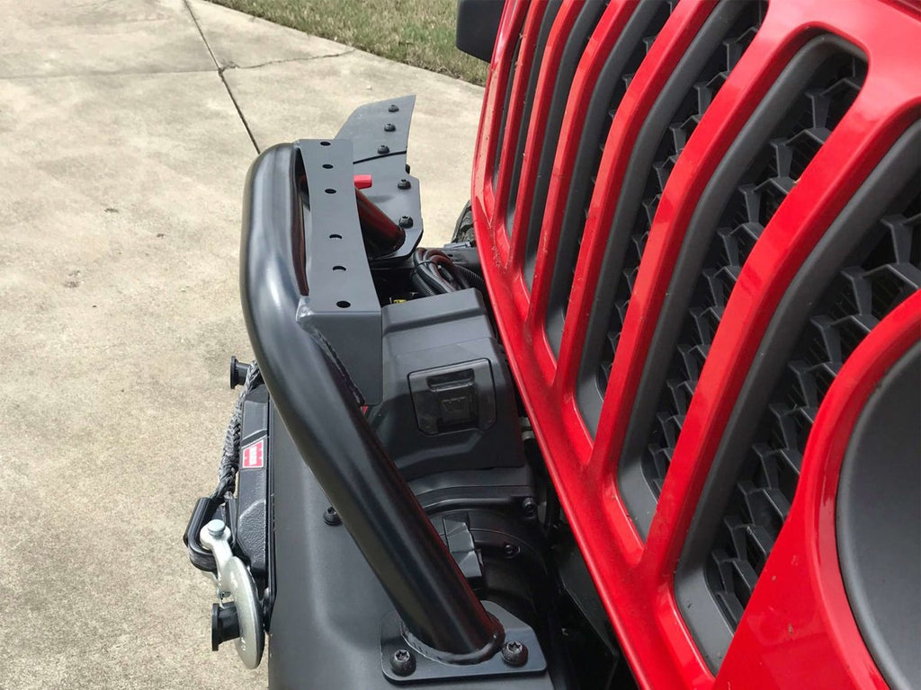 Rusty's Off Road Products Rusty's Pre Runner Bar with Light Bar Mount for 2018+ JL Wrangler / 2020+ JT Gladiator equipped w/ Factory Steel Bumper