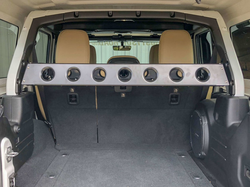 Rusty's Off Road Products Rusty's Rear Cargo Basket - JL Wrangler