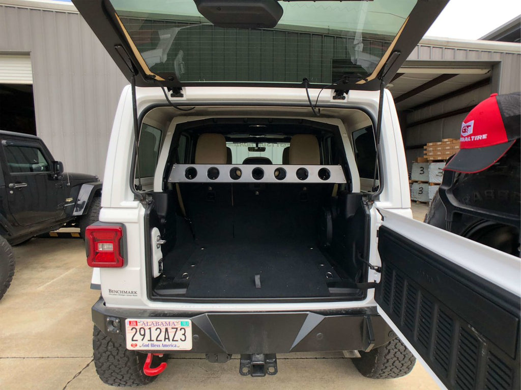 Rusty's Off Road Products Rusty's Rear Cargo Basket - JL Wrangler