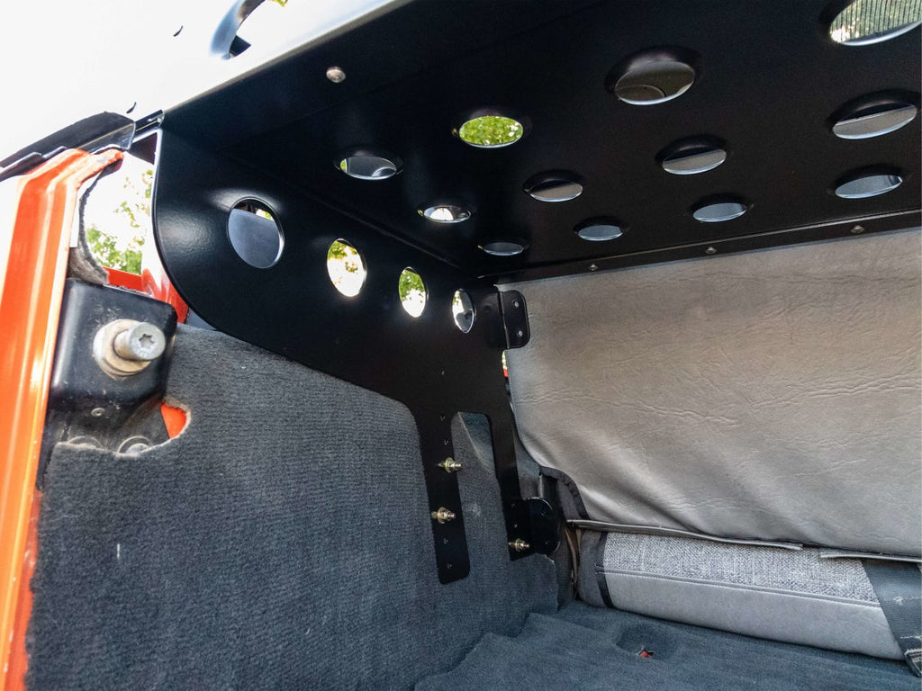 Rusty's Off Road Products Rusty's Rear Cargo Basket - LJ Wrangler