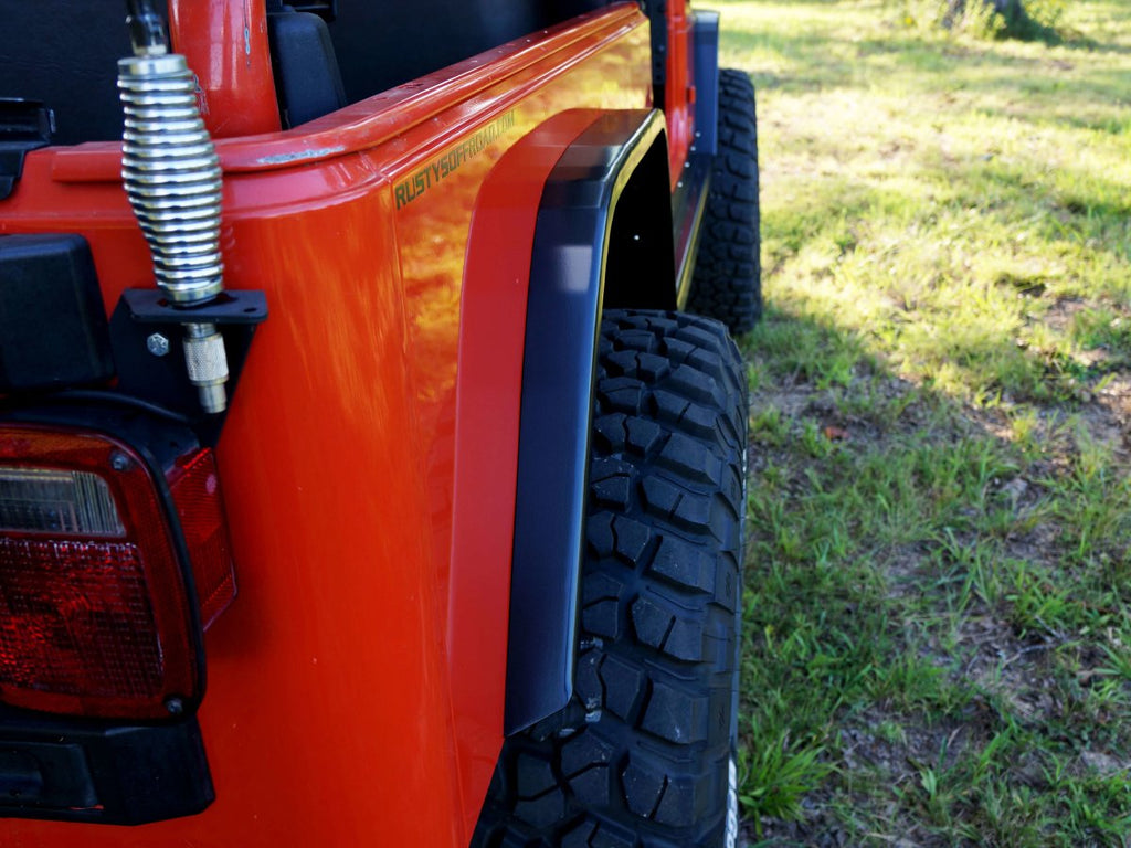 Rusty's Off Road Products Rusty's Rear Steel Fenders  '97-'06 TJ / LJ Wrangler