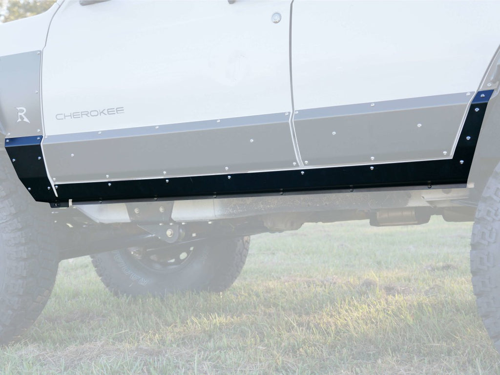 Rusty's Off Road Products Rusty's Rocker Covers for Steel Flares - XJ Cherokee