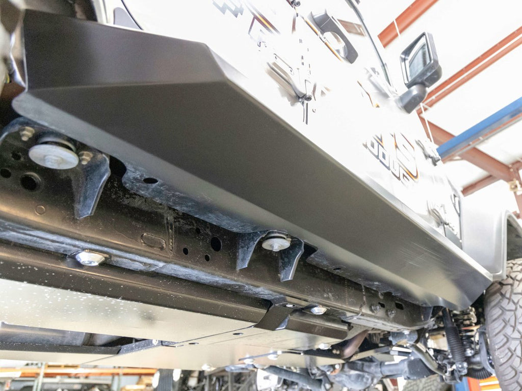 Rusty's Off Road Products Skid Plates Rusty's Sheetmetal Rocker Armor - 2018 and Later JL Wrangler 4-Door