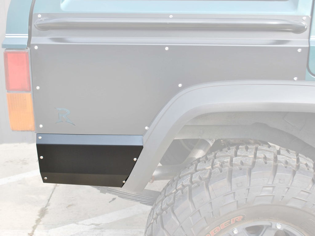 Rusty's Off Road Products Rusty's Side Guards - '84-'96 XJ Rear Lower Quarter Panel Guards