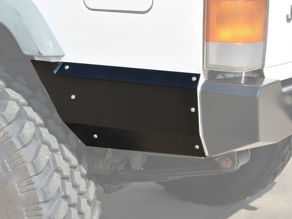 Rusty's Off Road Products Rusty's Side Guards - '97-'01 XJ Rear Lower Quarter Panel Guards