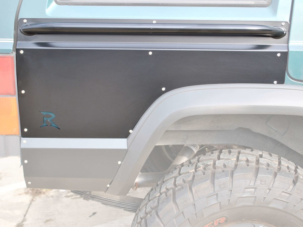 Rusty's Off Road Products Rusty's Side Guards - XJ Rear Upper Quarter Panel Guards