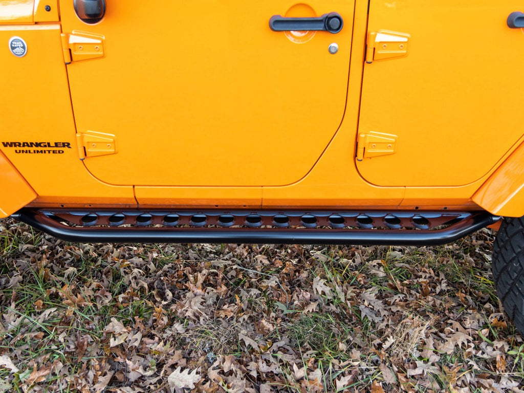 Rusty's Off Road Products Skid Plates Rusty's SideStep Rocker Armor - '07-'18  JK Wrangler 4-Door
