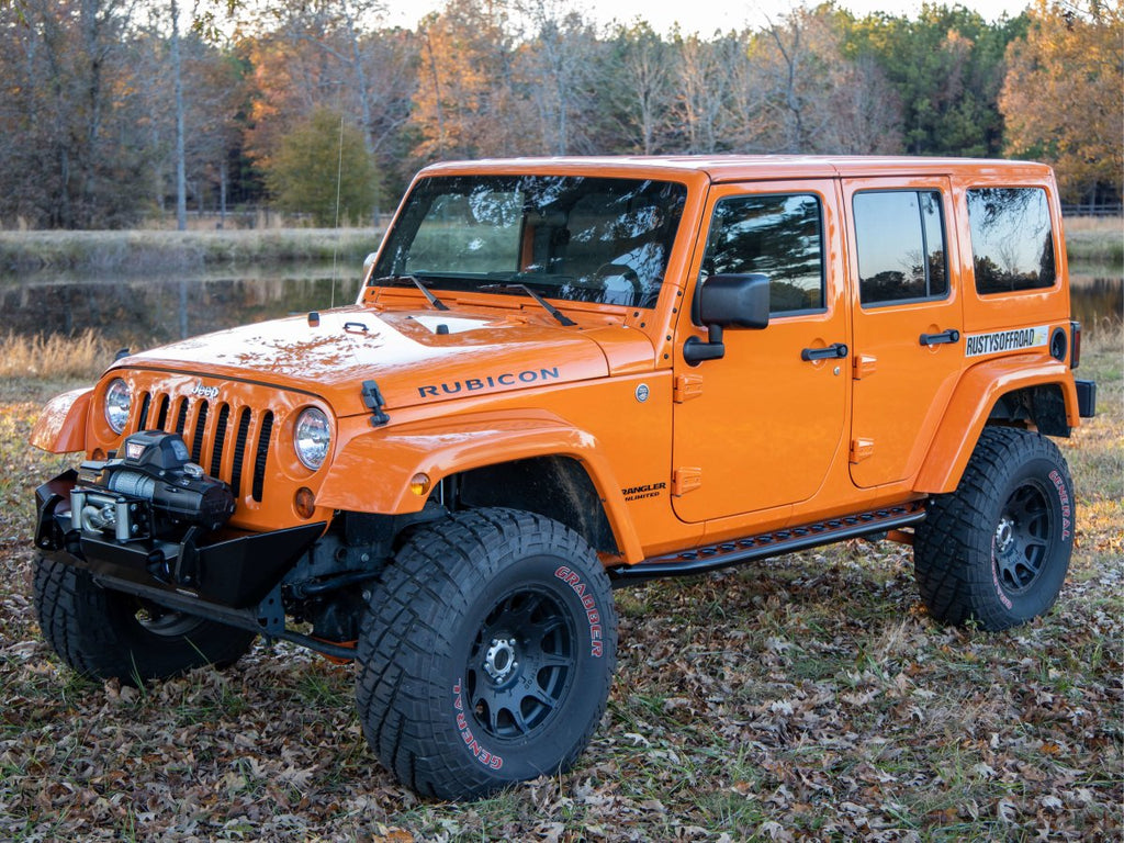 Rusty's Off Road Products Skid Plates Rusty's SideStep Rocker Armor - '07-'18  JK Wrangler 4-Door