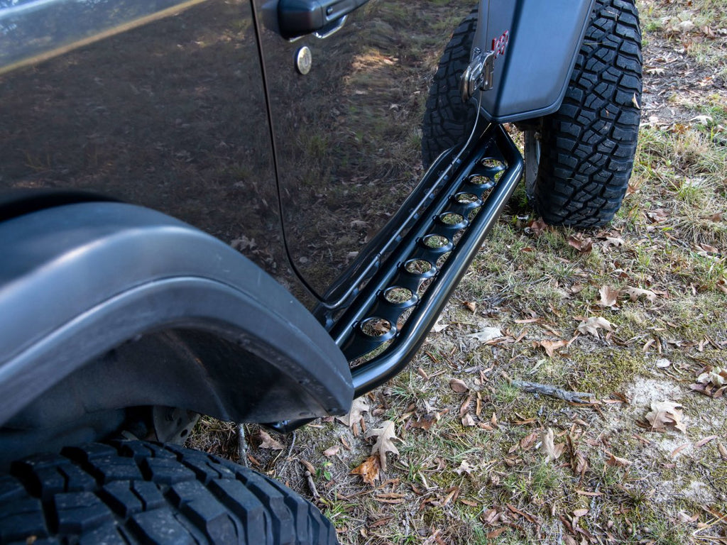 Rusty's Off Road Products Skid Plates Rusty's SideStep Rocker Armor - 2018-2023 JL Wrangler 2-Door