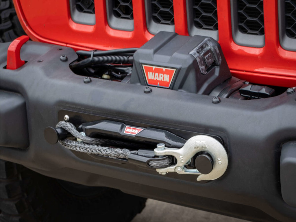 Rusty's Off Road Products Rusty's Synthetic Winch Rope Hook Mount for 2018+ JL Wrangler / 2020+ JT Gladiator