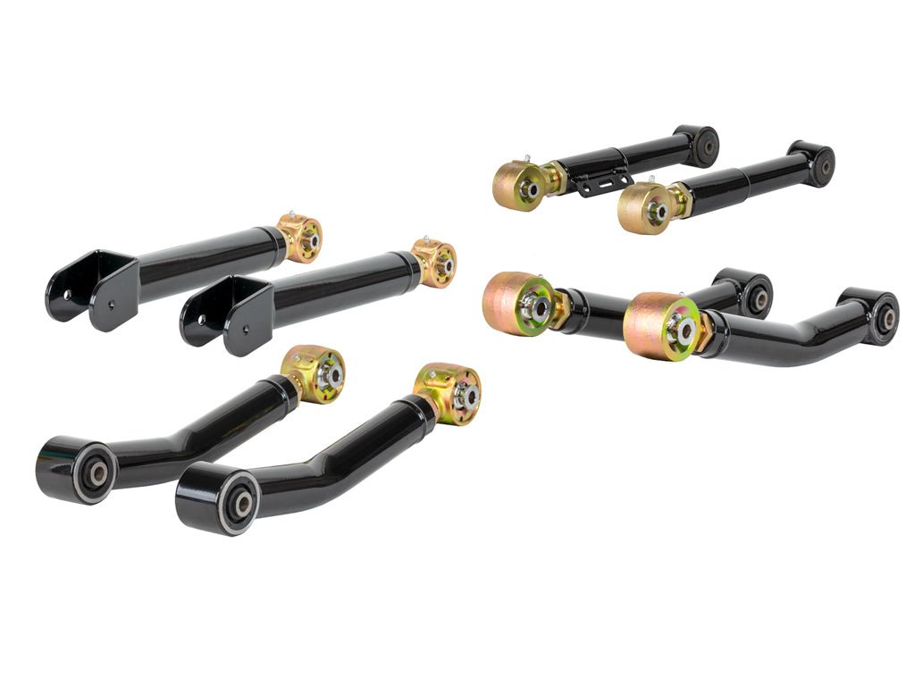 Rusty's Off Road Products Rusty's TJ / LJ Adjustable Control Arm Package - Forged Flex Ends