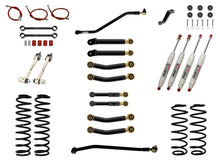 Load image into Gallery viewer, Rusty's Off Road Products RX100 Series (SKU: RX-27 / RX-26) / Standard (150lb/in) (SKU: RC-CS300-TJ) / Adjustable Control Arms with Forged Rubber Ends (SKU: RC-CA211-UV / RC-CA221-UV / RC-CA211-UV / RC-CA222-UV) Rusty's TJ / LJ Wrangler 3" Advanced Kit