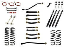 Load image into Gallery viewer, Rusty's Off Road Products RX800 Series (SKU: R-827 / R-864) / Standard (150lb/in) (SKU: RC-CS300-TJ) / Adjustable Control Arms with Forged Rubber Ends (SKU: RC-CA211-UV / RC-CA221-UV / RC-CA211-UV / RC-CA222-UV) Rusty's TJ / LJ Wrangler 3" Advanced Kit