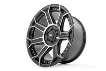 Load image into Gallery viewer, Rough Country 89 Series Wheel | One-Piece | Black Machined Gun Metal | 20x10 | 5x4.5 |  -19mm