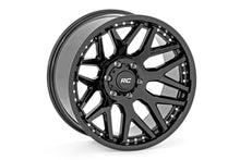 Load image into Gallery viewer, Rough Country 95 Series Wheel | One-Piece | Gloss Black | 20x10 | 5x4.5 | -19mm