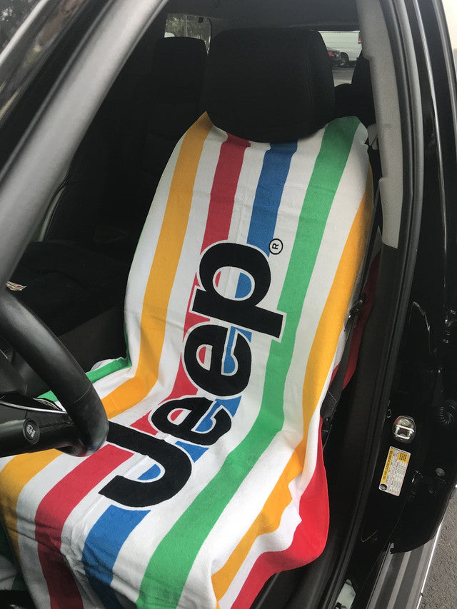 Seat Armour Towel Cabana Jeep Seat Towel 2 Go- SA-TOWEL2GO -Seat Armour