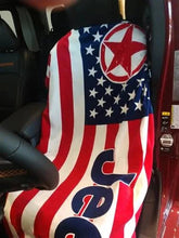 Load image into Gallery viewer, Seat Armour Towel Jeep Seat Towel 2 Go- SA-TOWEL2GO -Seat Armour- Red,White,Blue