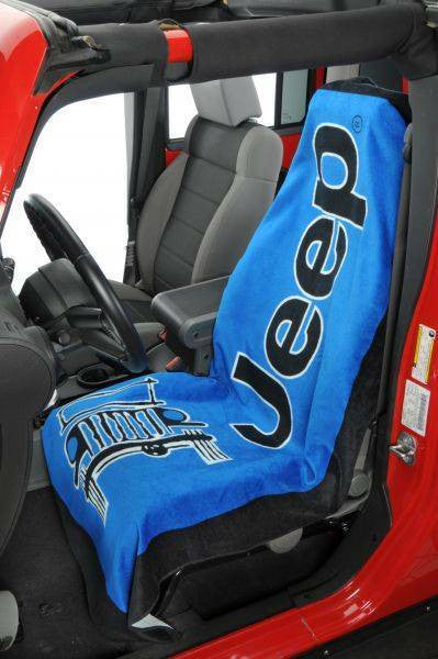 Seat Armour Towel Blue Jeep Seat Towel 2 Go- SA-TOWEL2GO -Seat Armour