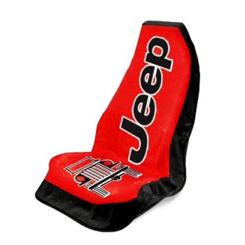 Seat Armour Towel Red Jeep Seat Towel 2 Go- SA-TOWEL2GO -Seat Armour