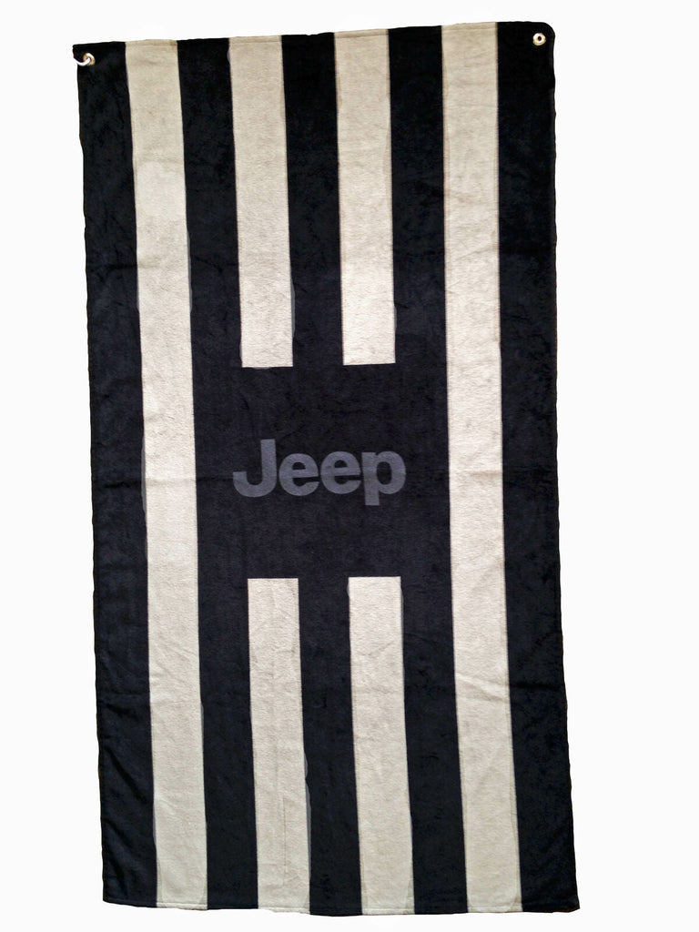 Seat Armour Towel Striped Jeep Seat Towel 2 Go- SA-TOWEL2GO -Seat Armour