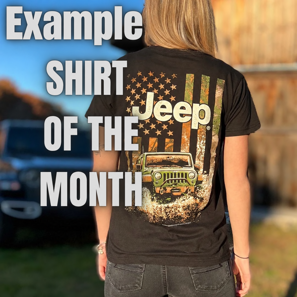 September image edited to say Example Shirt of the Month