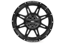 Load image into Gallery viewer, Rough Country 94 Series Wheel | One-Piece | Matte Black | 20x10 | 6x5.5/6x135 | -18mm
