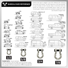 Load image into Gallery viewer, Jowl® Recovery Split Shackle® 3/4