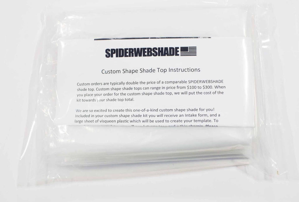 SPIDERWEBSHADE CUSTOM SHAPE SHADE KIT
