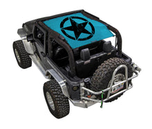 Load image into Gallery viewer, SPIDERWEBSHADE Product Teal JK-2D Oscar Mike Distressed