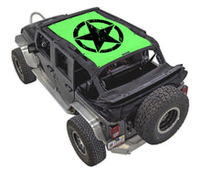 Load image into Gallery viewer, SPIDERWEBSHADE Product Green JK-4D Oscar Mike Distressed