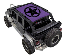 Load image into Gallery viewer, SPIDERWEBSHADE Product Purple JK-4D Oscar Mike Distressed