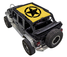 Load image into Gallery viewer, SPIDERWEBSHADE Product Yellow JK-4D Oscar Mike Distressed