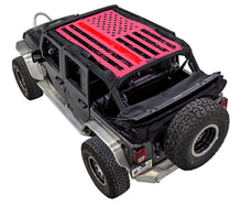 Load image into Gallery viewer, SPIDERWEBSHADE Product Pink JK-4D Tactical Flag Distressed Thin Red Line